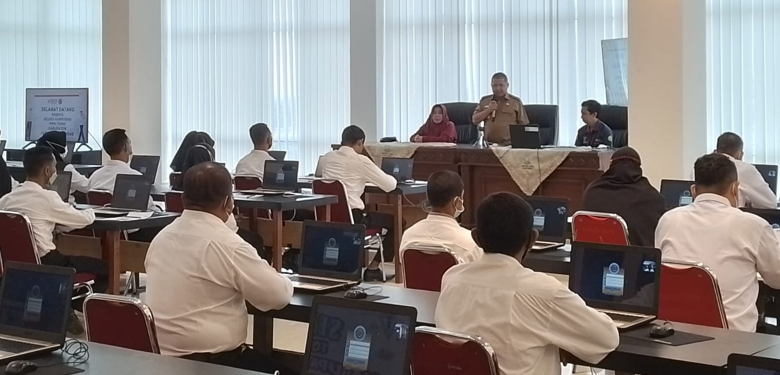 Satu Sesi Dikuti Peserta Calon Pppk Tenaga Teknis Di Anambas