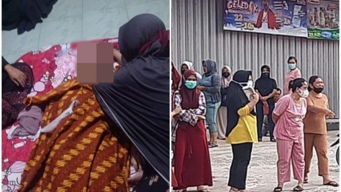 jenazah korban meninggal saat dapatkan minyak goreng